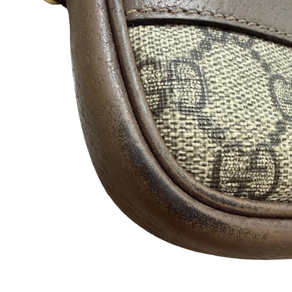 Gucci Mini Supreme Ophidia GG Canvas Crossbody Bag with Web Stripe - Picture 7 of 13